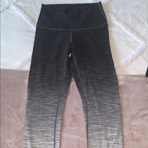 Lululemon Wunder Under High Rise Ombré Leggings